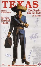 Texas - Doc Snyder h&auml;lt die Welt in Atem - German VHS movie cover (xs thumbnail)