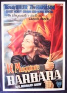 Major Barbara - Italian Movie Poster (xs thumbnail)