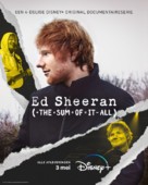 &quot;Ed Sheeran: The Sum of It All&quot; - Dutch Movie Poster (xs thumbnail)