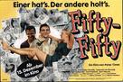 Fifty Fifty - German Movie Poster (xs thumbnail)