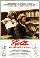Educating Rita - German Movie Poster (xs thumbnail)