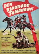 Red Tomahawk - Danish Movie Poster (xs thumbnail)