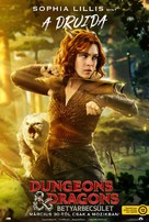 Dungeons &amp; Dragons: Honor Among Thieves - Hungarian Movie Poster (xs thumbnail)