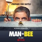 &quot;Man vs. Bee&quot; - Dutch Movie Poster (xs thumbnail)