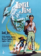 Lord Jim - Danish Movie Poster (xs thumbnail)