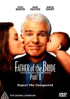 Father of the Bride Part II - Australian DVD movie cover (xs thumbnail)