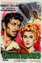 The Adventures of Quentin Durward - Spanish Movie Poster (xs thumbnail)