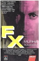 F/X - Finnish VHS movie cover (xs thumbnail)
