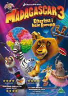Madagascar 3: Europe&#039;s Most Wanted - Danish DVD movie cover (xs thumbnail)