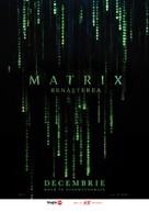 The Matrix Resurrections - Romanian Movie Poster (xs thumbnail)