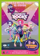 My Little Pony: Equestria Girls - Rainbow Rocks - Italian Movie Poster (xs thumbnail)