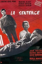 La sentence - French Movie Poster (xs thumbnail)