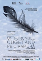 En duva satt p&aring; en gren och funderade p&aring; tillvaron - Romanian Movie Poster (xs thumbnail)