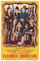 Swiss Family Robinson - Spanish Movie Poster (xs thumbnail)