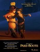 Puss in Boots - For your consideration movie poster (xs thumbnail)