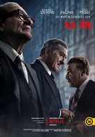 The Irishman - Hungarian Movie Poster (xs thumbnail)