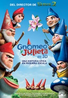 Gnomeo &amp; Juliet - Chilean Movie Poster (xs thumbnail)