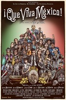 &iexcl;Que viva M&eacute;xico! - Mexican Movie Poster (xs thumbnail)