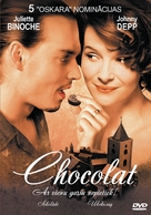 Chocolat - Latvian Movie Cover (xs thumbnail)