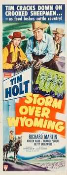 Storm Over Wyoming - Australian Movie Poster (xs thumbnail)