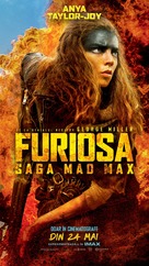 Furiosa: A Mad Max Saga - Romanian Movie Poster (xs thumbnail)