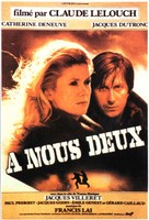 &Agrave; nous deux - French Movie Poster (xs thumbnail)