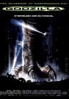Godzilla - Danish Movie Poster (xs thumbnail)