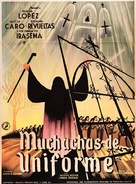 Muchachas de Uniforme - Mexican Movie Poster (xs thumbnail)