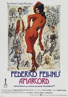 Amarcord - German Theatrical movie poster (xs thumbnail)