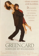 Green Card - German Movie Poster (xs thumbnail)