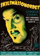 Charlie Chan in Reno - Swedish Movie Poster (xs thumbnail)