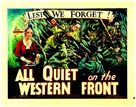 All Quiet on the Western Front - Movie Poster (xs thumbnail)