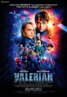 Valerian and the City of a Thousand Planets - Singaporean Movie Poster (xs thumbnail)