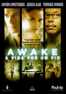 Awake - Brazilian DVD movie cover (xs thumbnail)