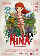 Nina et le secret du h&eacute;risson - Andorran Movie Poster (xs thumbnail)