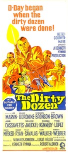 The Dirty Dozen - Australian Movie Poster (xs thumbnail)