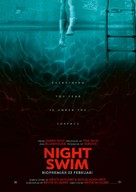 Night Swim - Swedish Movie Poster (xs thumbnail)