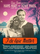 I de lyse n&aelig;tter - Danish Movie Poster (xs thumbnail)