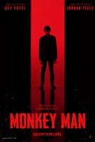 Monkey Man - Swedish Movie Poster (xs thumbnail)