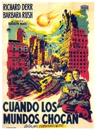 When Worlds Collide - Spanish Movie Poster (xs thumbnail)