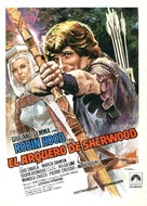 L&#039;arciere di fuoco - Spanish Movie Poster (xs thumbnail)