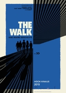 The Walk - German Movie Poster (xs thumbnail)