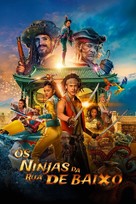 De piraten van hiernaast: De ninja&#039;s van de overkant - Brazilian Movie Poster (xs thumbnail)