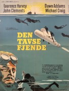 The Silent Enemy - Danish Movie Poster (xs thumbnail)