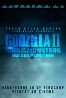 Godzilla: King of the Monsters - Belgian Movie Poster (xs thumbnail)