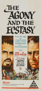 The Agony and the Ecstasy - Australian Movie Poster (xs thumbnail)