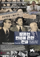 La Verit&agrave; Su La Dolce Vita - South Korean Movie Poster (xs thumbnail)