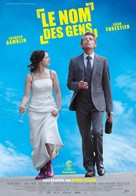 Le nom des gens - Swiss Movie Poster (xs thumbnail)