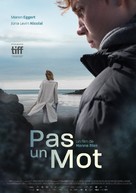 Kein wort - French Movie Poster (xs thumbnail)