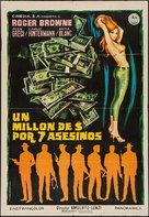 Un milione di dollari per sette assassini - Spanish Movie Poster (xs thumbnail)